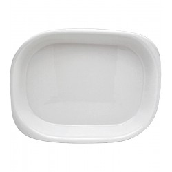 Forma 36,5cm Comprimento por 27cm 3 Litros Refratário Funda Porcelana Germer